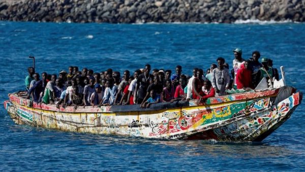 Saint-Louis : une pirogue transportant 171 migrants dont 37 Sénégalais échoue à Gandiol