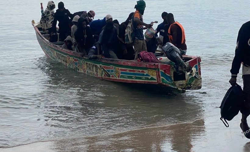 Gambie : 94 migrants en détresse, dont trois Sénégalais, secourus au large de Tanji